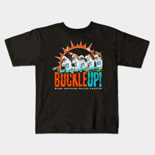 Miami Dolphins Roller Coaster Celly Kids T-Shirt